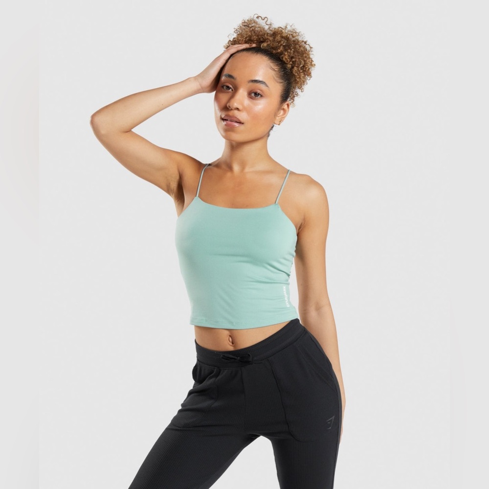 Gymshark Mint Green Slim Fit Tank Top